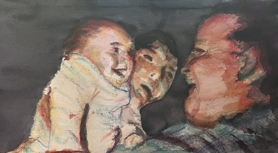 Myself, my mother Ruth, my grandpa Howard by TJ Murphy